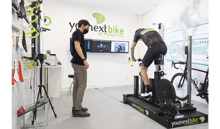 Estudio biomecánico del ciclista Younext Bike