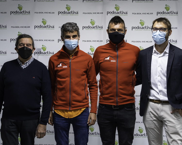 Alcades de Nueno y Arguis junto con la organización de la Perimetrail